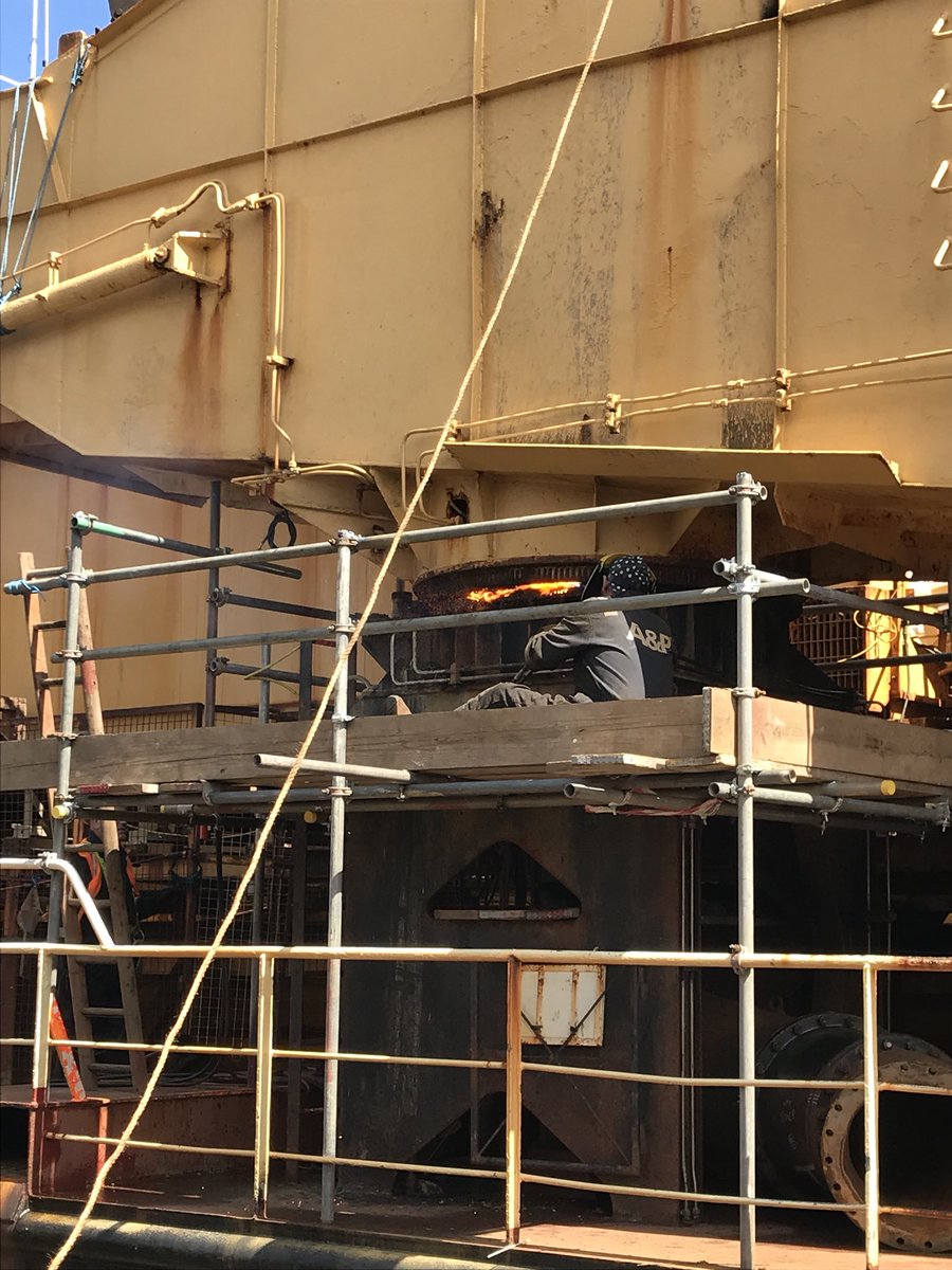 4 bolts left to burn off