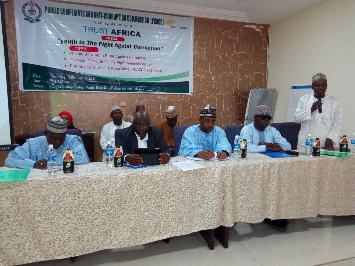 Abubakar Yusuf Auyo (@auyo_yusuf) on Twitter photo PCACC in collaboration with Trust Africa and CITAD on youth in the fight againt corruption on Whistle Blowing in the fight against corruption and role of youth against corruption <a href="/YZYau/">Yunusa Ya'u</a> <a href="/CITAD3/">CITAD</a> <a href="/kamalkano/">kamal garba</a> <a href="/HariraWakili/">Harira Wakili</a> <a href="/MaryamH2382/">Maryam Haruna</a> <a href="/hamzaish/">Hamza Ibrahim</a> PCACC in collaboration with Trust Africa and CITAD on youth in the fight againt corruption on Whistle Blowing in the fight against corruption and role of youth against corruption <a href="/YZYau/">Yunusa Ya'u</a> <a href="/CITAD3/">CITAD</a> <a href="/kamalkano/">kamal garba</a> <a href="/HariraWakili/">Harira Wakili</a> <a href="/MaryamH2382/">Maryam Haruna</a> <a href="/hamzaish/">Hamza Ibrahim</a>