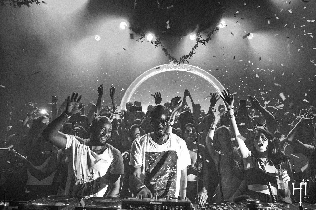 Ibiza 2018 🇿🇦 🇪🇸 Dankie @realblackcoffee #Hiibiza #Summer #Djs