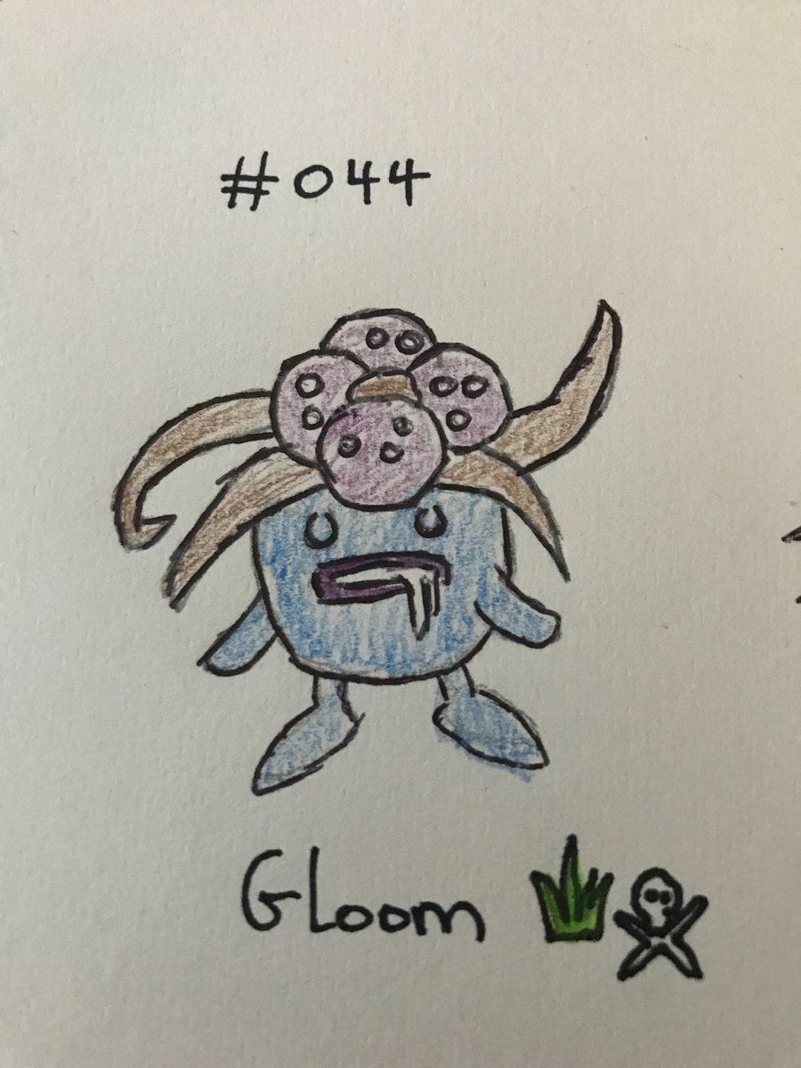 j_ro_draw's tweet image. First four #Pokemon drawn #DrawEveryPokemon #Gloom #Meowth #Wartortle #Pidgey #kanto #PokemonLetsGo