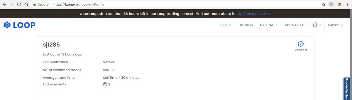 vishrutj's tweet image. #iamLooped @koinexindia @koinex