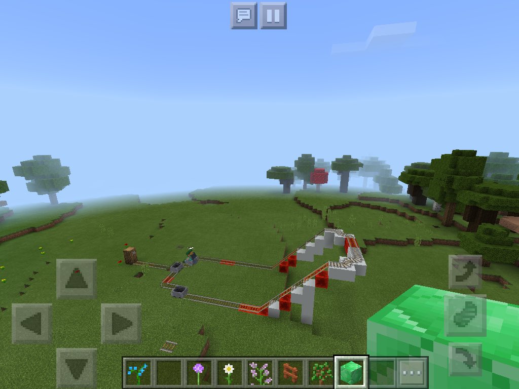 gateslibraries's tweet photo. We made Beanotown in #Minecraft this morning @ #BirtleyLibrary. Complete with school, houses, hot tub and roller coaster! #MischiefMakers https://t.co/wVPuRxiWHw