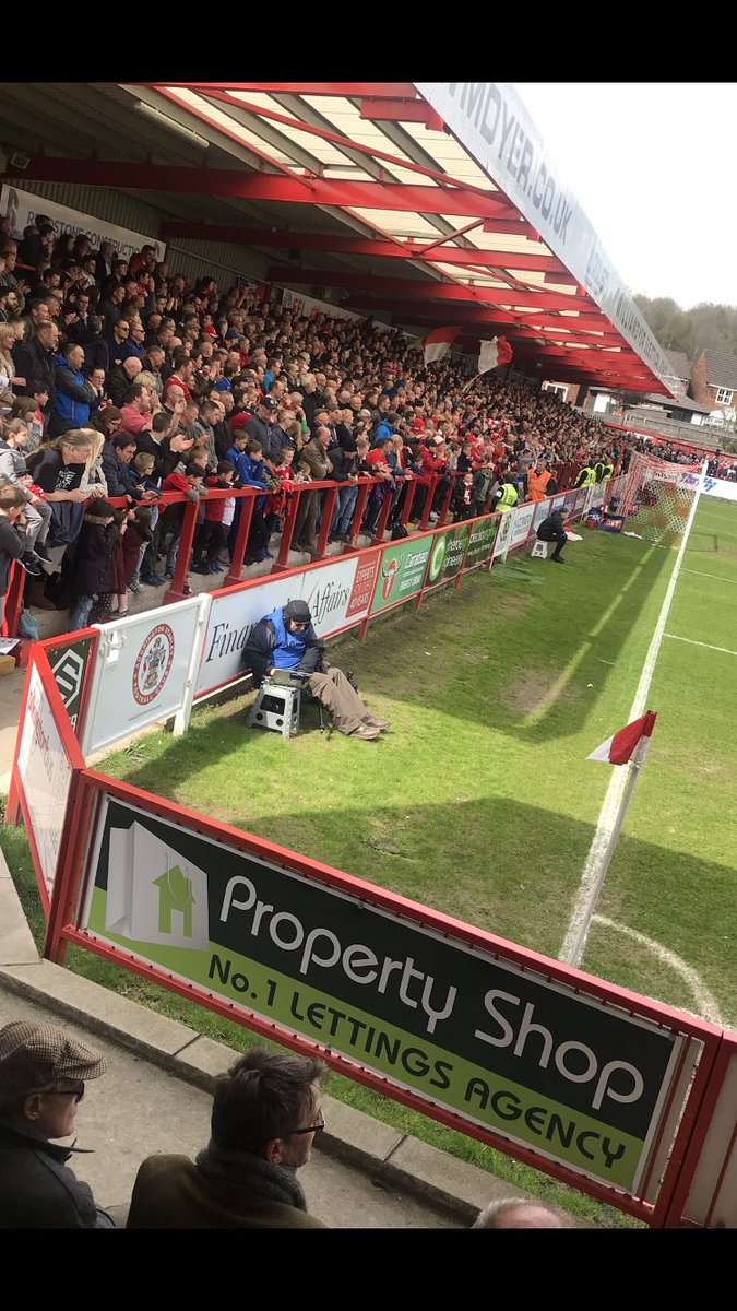 Looking forward to the big <a href="/ASFCofficial/">Accrington Stanley</a> v <a href="/Rovers/">Blackburn Rovers</a> match today ⚽️⚽️⚽️⚽️<a href="/AmazingAccy/">Amazing Accrington</a>