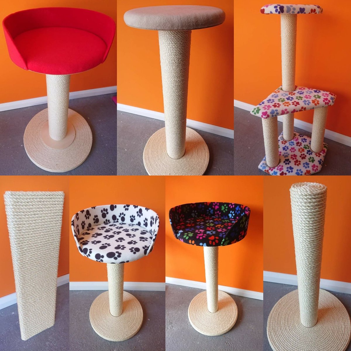 ScratchyCatsUK's tweet photo. Here are some of our handmade cat scratching posts made in our Devon workshop this week. For handmade quality cat furniture, visit https://t.co/fGilgurJ1D #scratchycats #cattree #catscratchingpost https://t.co/k3WRCKjGOJ