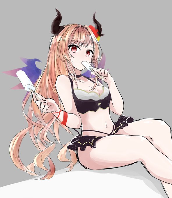 水着オリヴィエ落書き 