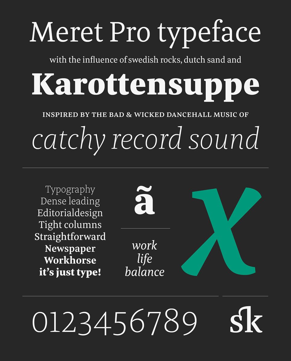 typeroom_eu's tweet photo. From Meret to Meret Pro, introducing the evolution of a typeface
https://t.co/vkkYBulYVD
#NilsThomsen #Typemates #MeretPro #Typeface #Font https://t.co/IVDK7XN0p4