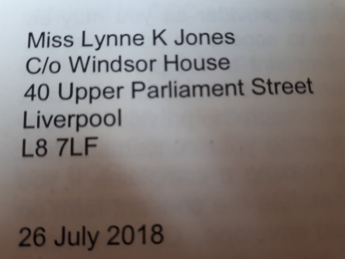 buttons_37's tweet image. This is my address. I would love to hear how many people out there care about me that You still care even though I am on #Section2 #Sectioned #Liverpool : I would love to receive your post cards and letters asap. Lots of love from Lynne xxx #ynwa 💔❤💘💜💞💛💗💚💖💙💕💓💝😘💔❤