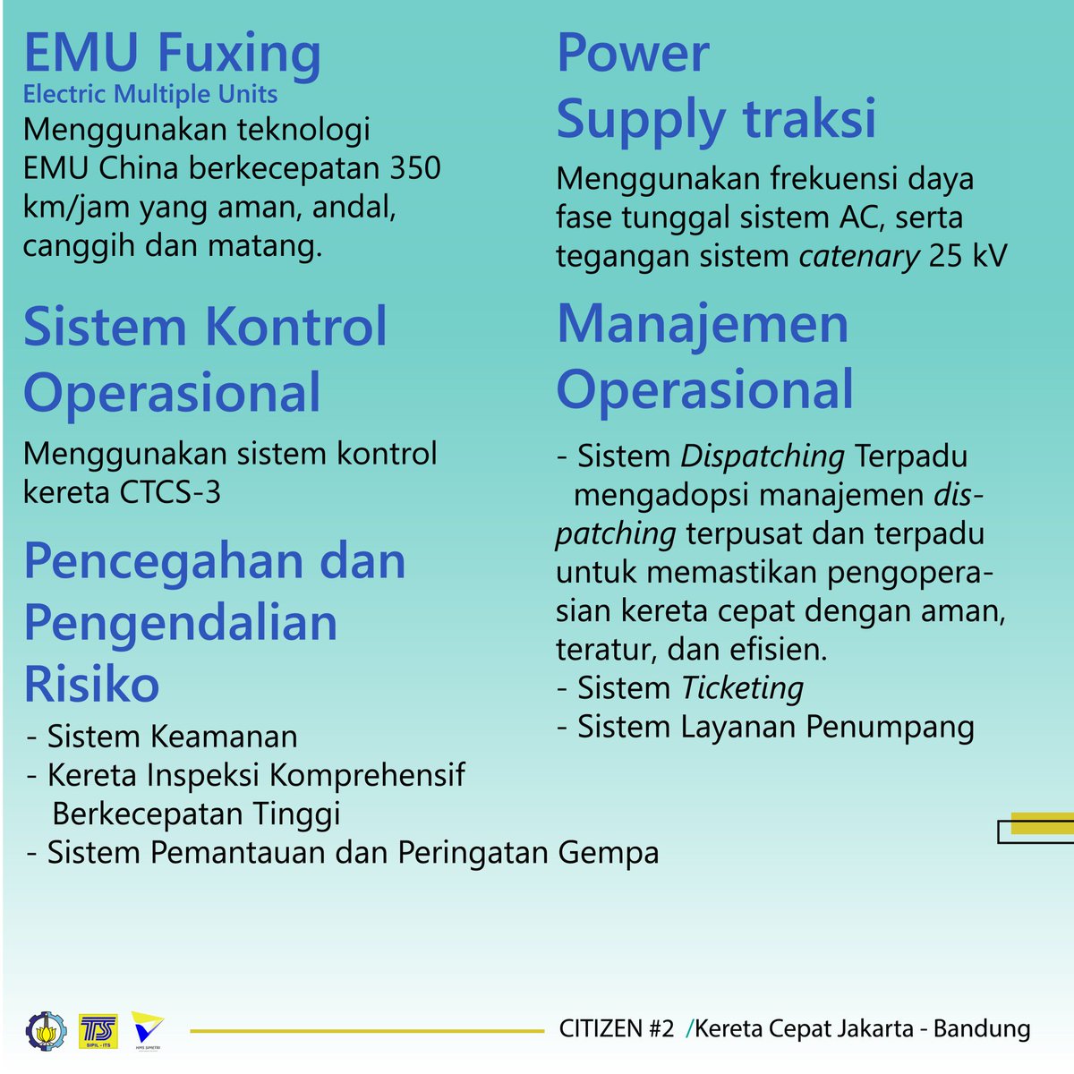 hmsits's tweet photo. [CITIZEN #2]

Sudah pada tau belum jika Indonesia sebentar lagi akan memiliki Kereta Cepat pertamanya lho! Kereta Cepat tersebut akan menghubungkan kota Jakarta dan Bandung. Yuk simak fakta-faktanya berikut ini!

#CITIZEN
#HMSITS
#HMSSIMETRI
#ITSSURABAYA https://t.co/d4ewmpp5gL