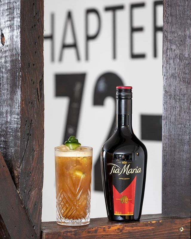 Jamaican Me Crazy, from <a href="/chapter_72/">Chapter 72</a> &amp; <a href="/tiamariadrink/">Tia Maria</a>. Tia, mango, cucumber - interesting and above all, refreshing. This drink is hitting #CITCLDN in exactly a week. Maybe it's payday today? You know what to do... ift.tt/2NR0ztf