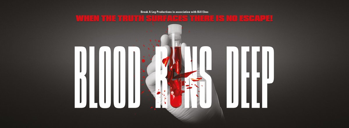 unitytheatre's tweet photo. Prepare to be chilled to the bone by new psychological thriller #BloodRunsDeep Wed 10 - Sat 13 Oct @unitytheatre #WorldPremiere #BreakALegProductions @BillElms --> https://t.co/KBgsiflIWG https://t.co/CEjrcHS0if