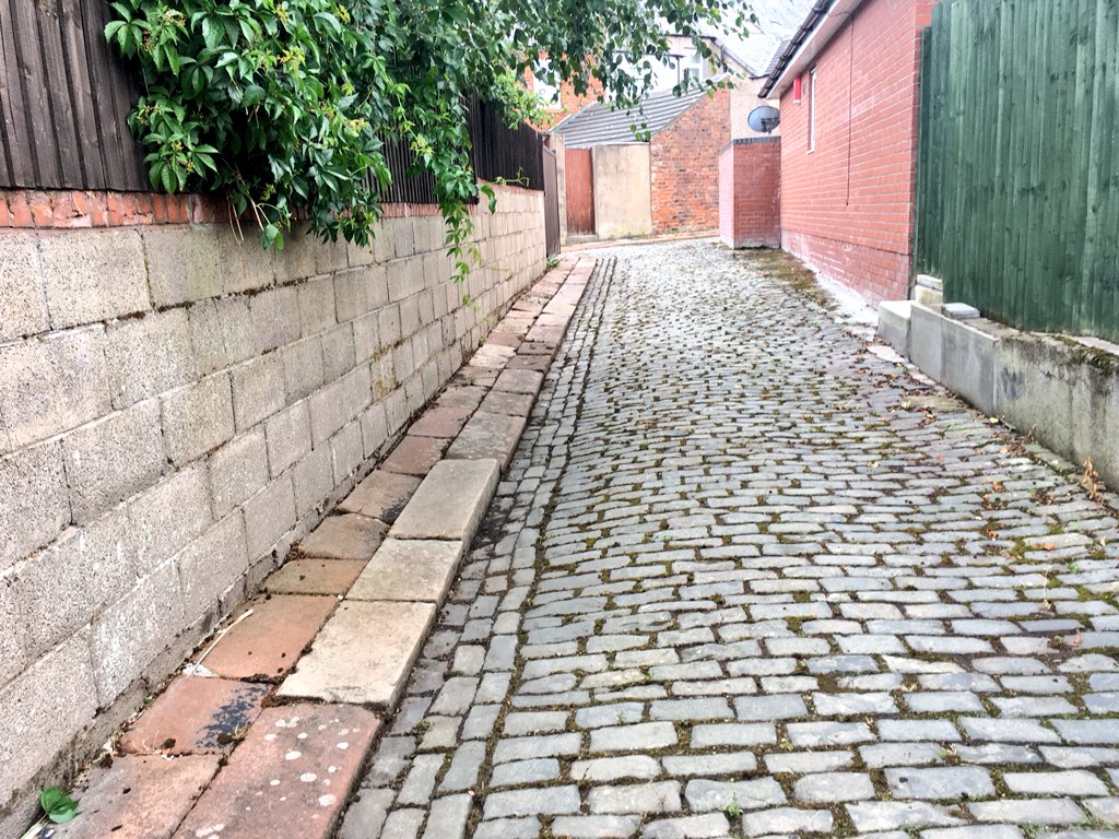 Northlakesuk's tweet photo. Good job done this morning back lane weeded &amp; swept around the perimeter of my house can’t say much about the rest as it’s a dumping ground can you supply some weed killer @CarlisleCC pride in my surroundings ;-) @ColinGlover2 #currock https://t.co/SH5XUTHIyn