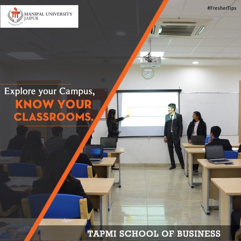 TAPMI_Jaipur's tweet photo. During your first few days at #TAPMI School of Business spend time exploring the campus &amp; find out about the different facilities from seniors &amp; faculty.
We are here to support you at every step of the way
#TSB #MBA #TSBjaipur #ManipalUniversity #Bschool #MBAcourse #ExploreCampus https://t.co/BQ6H4dzSBf