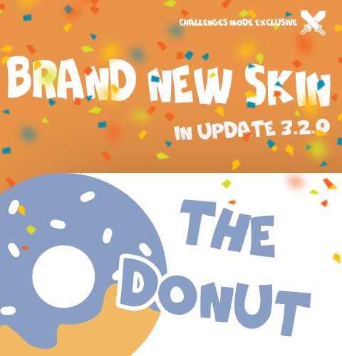 editllise's tweet photo. Push through the expanses of the Block Inc. leaving behind a trace of glaze ONLY with a brand new skin - The Donut!!!

Will be available in Update 3.2.0, could be unlocked only via Challenges Mode!

#ScreenshotSaturday #indiedev #IndieGameDev #gamedev #gamemaker #indiegame #indie https://t.co/uaJM858ijC