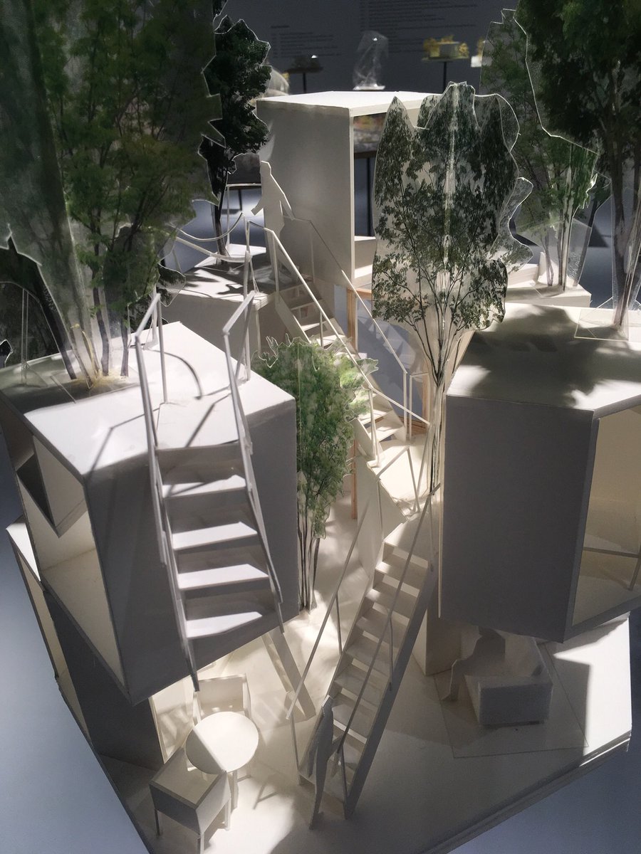 YuzuLondon's tweet photo. ‘Creating architecture is like planting seeds of the future.’ Outstanding exhibition of Japanese visionary architect @soufujimoto at @japanhouseldn. Not to be missed. #LondonArt #Architecture #LondonLife https://t.co/FbrorC8JYz