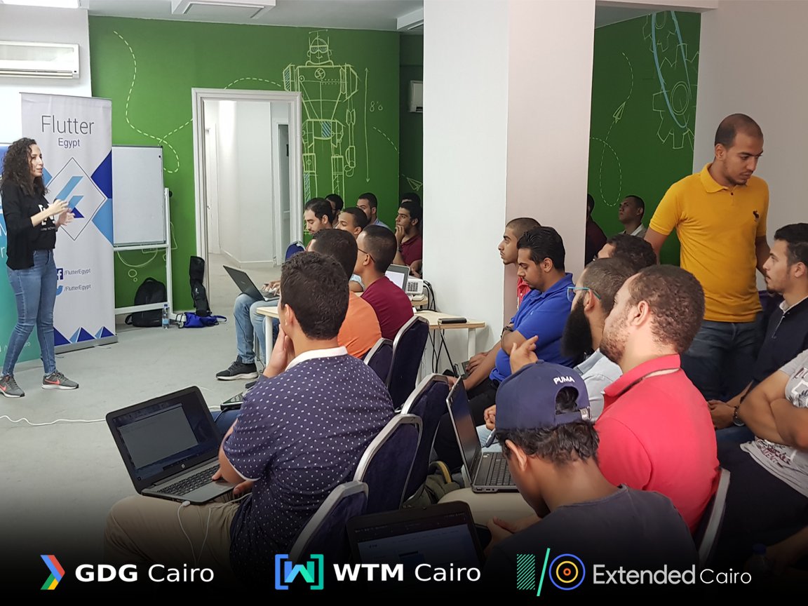 WTMCairo's tweet image. What's new in Android at Google IO18 with @Bassant_Todary 🙌
#IO18Extended #IO18 #IO18Cairo #MENAIO #GDG #WTM