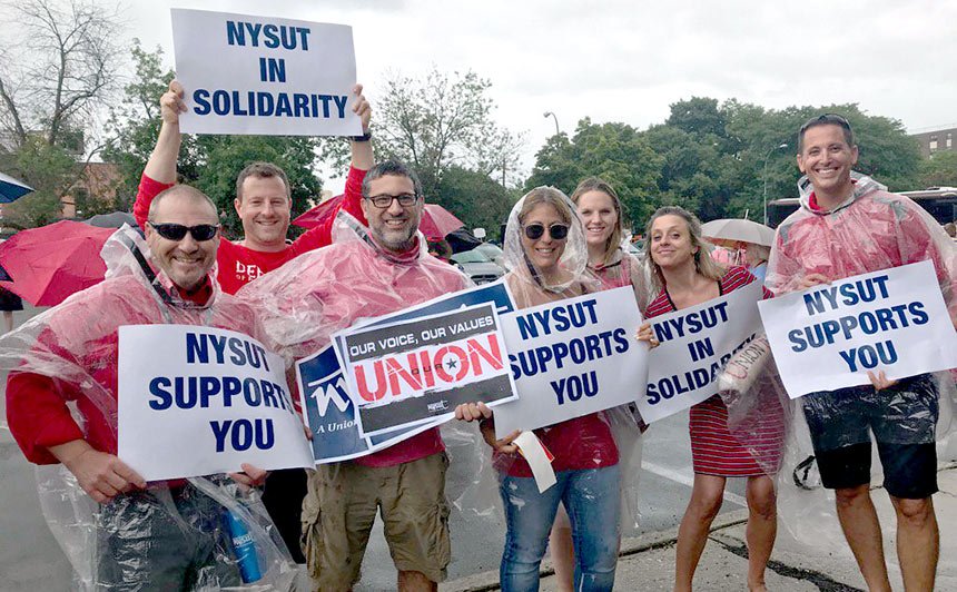 NYSUT tweet media