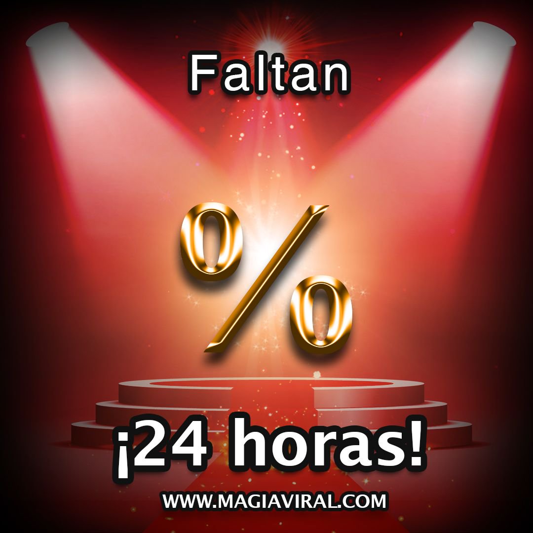 MagiaViral's tweet photo. ¡Qué rollo mis herrmagos! 😃

¡Ya estamos a sólo 24 horas para dar inicio! ¿Quién de ustedes ya está preparado? Va comenzando la cuenta regresiva... ⌚️

Sólo en: https://t.co/xgSnaR3Jum https://t.co/nHIOayo02i