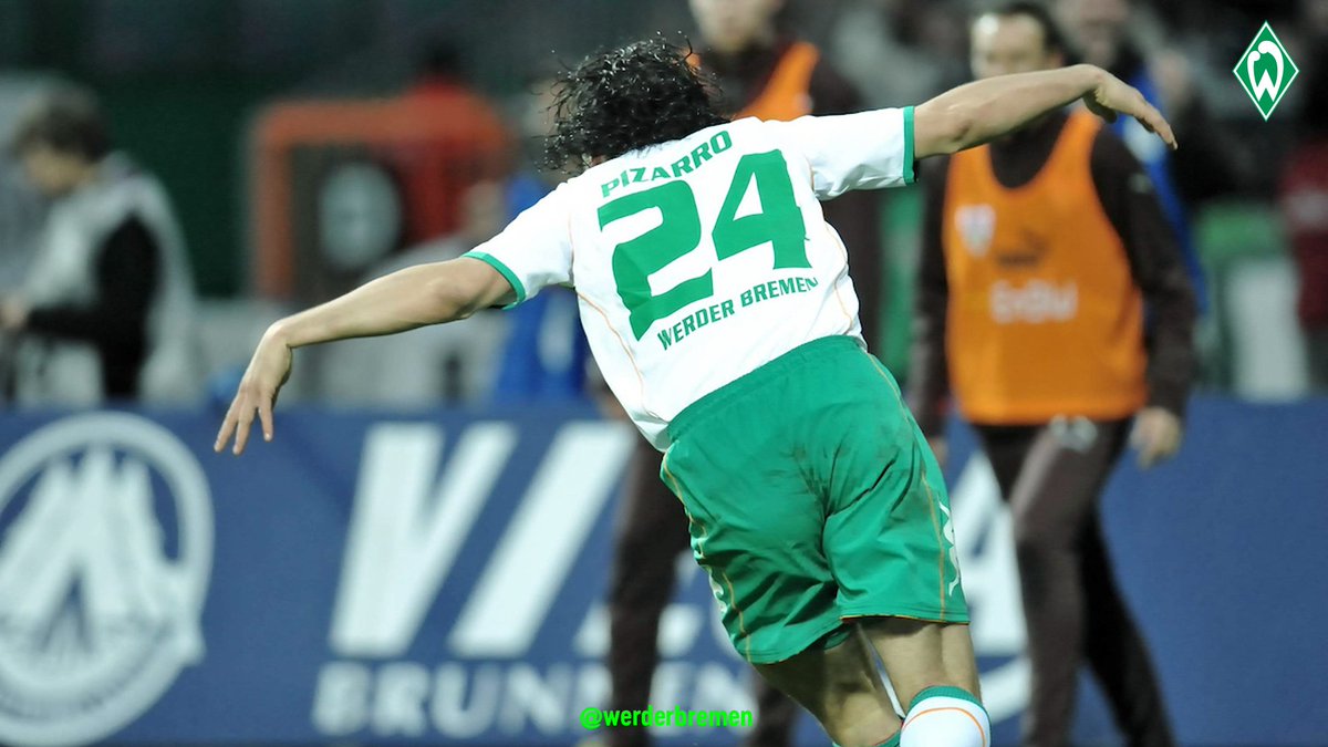 werderbremenES's tweet photo. Muchas felicidades a @pizarrinha y todos los peruanos que siguen al #Werder y que hoy celebran su #FiestaDeLaPatria 🇵🇪 💚

¡Feliz 2⃣8⃣ de julio, día de la Independencia de Perú! ❤️ 💚

#Werder https://t.co/EALslIFNgu
