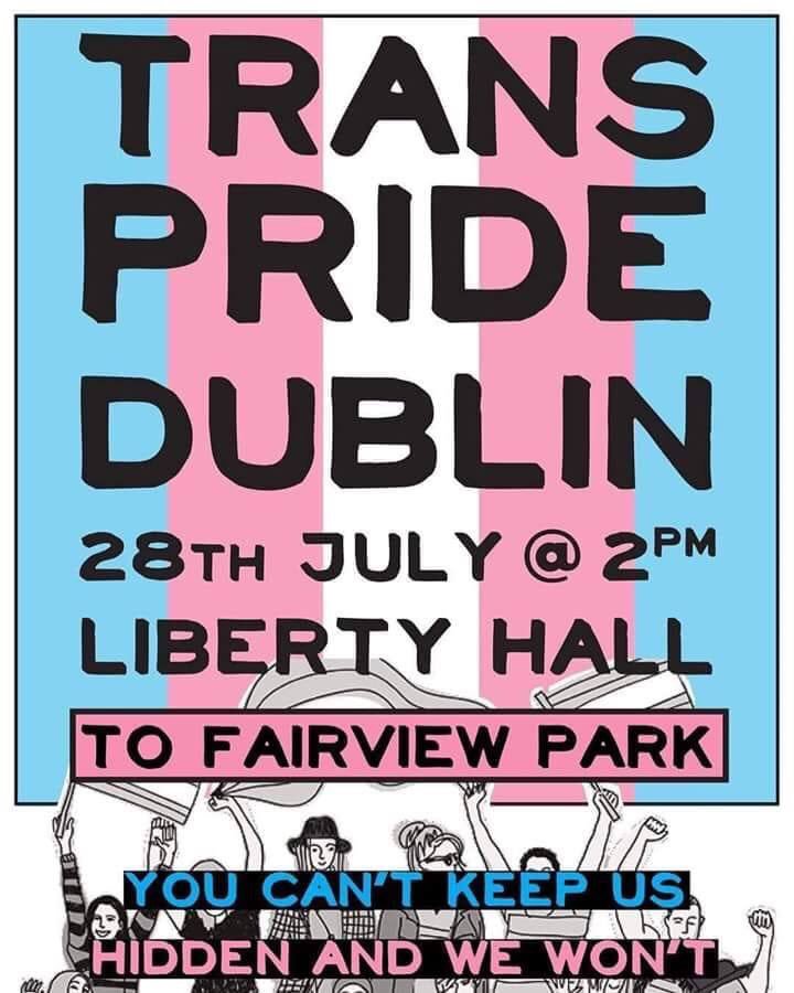 Marching #transpridedublin