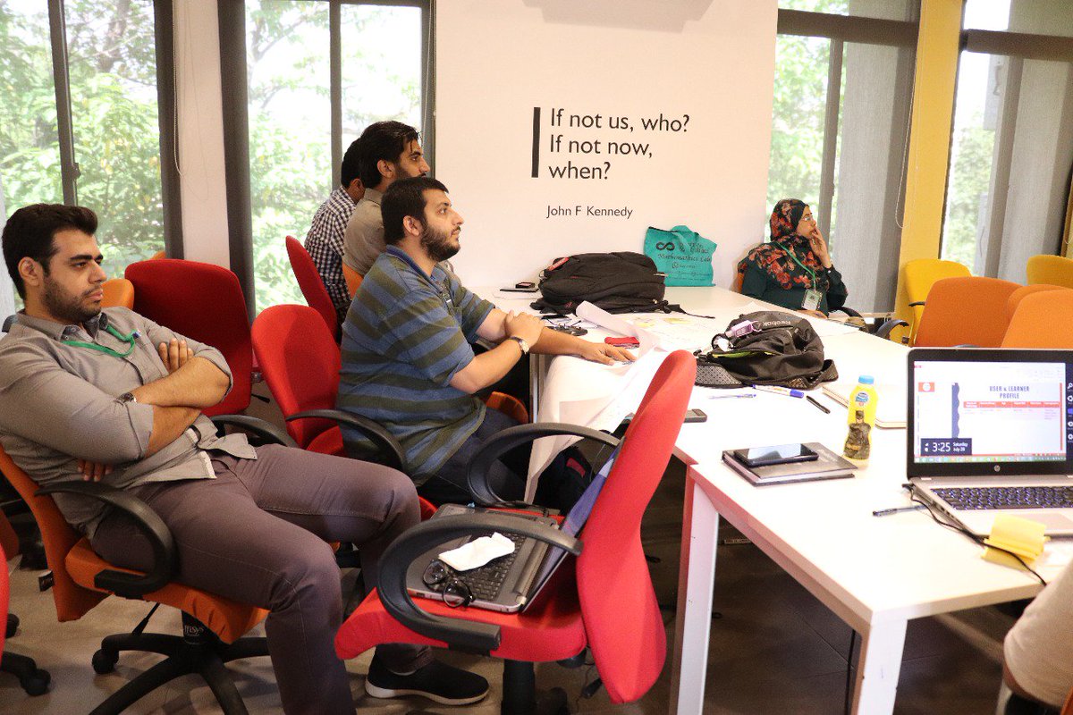 nic_islamabad's tweet photo. Zulfiqar Qazilbash, Managing Partner at Islamabad Consulting, is running an activity based session on “Tips for running an education startup in Pakistan” at #NICHacktivate.
#RiseWithNIC #Hacktivate #HackToEducate https://t.co/OSqOWu8Jl1