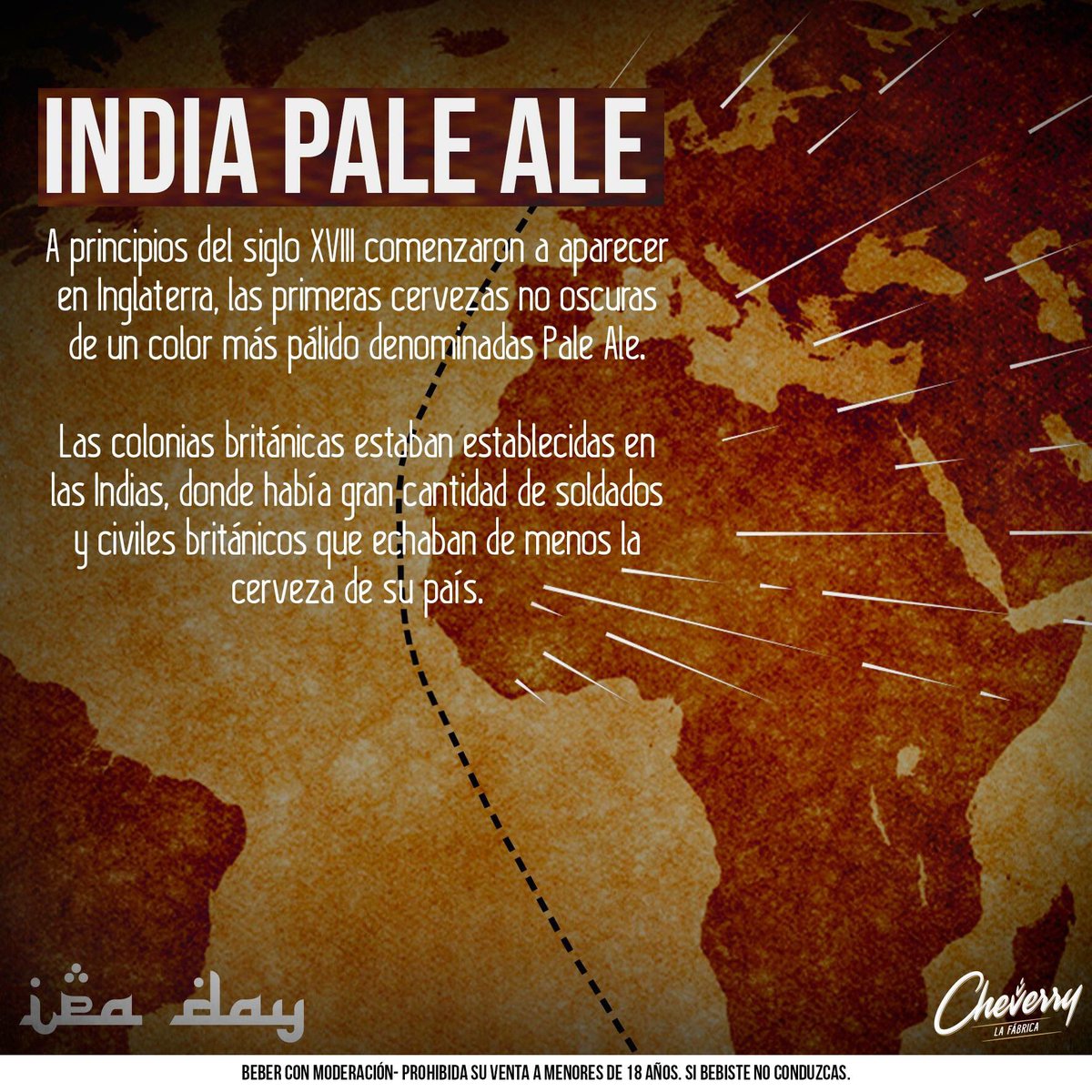 Conocé la historia de la IPA!

Llega el #IPAday! 

Jueves 2 y viernes 3 de Agosto te esperamos en #LaFábrica - Libertad 6050 para un festejo doble!

👉 Happy Hour de IPAs de 17hs a 21hs
👉 Música en vivo
👉 Sorteos y sorpresas!