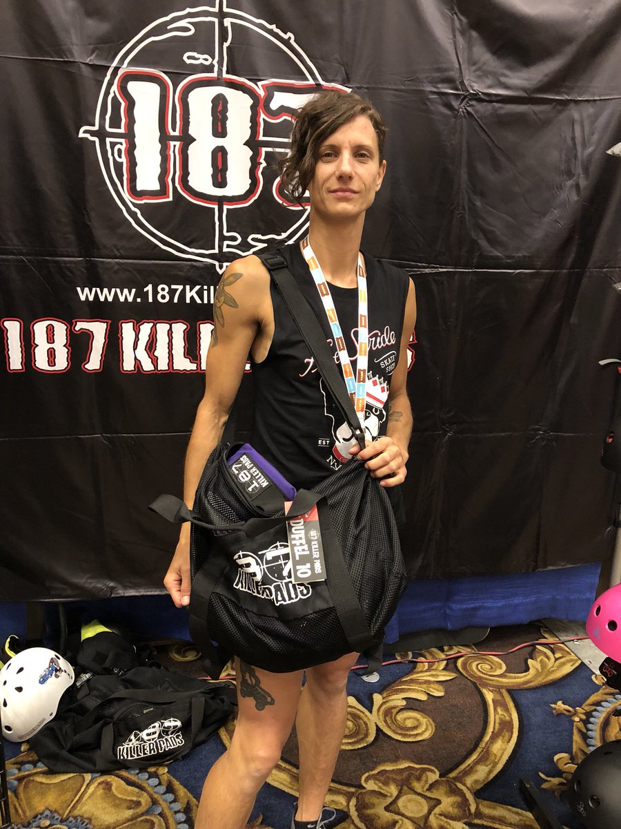 .<a href="/bthunders/">Bonnie Thunders</a> stopped by <a href="/187KILLERPADS/">187KILLERPADS</a> <a href="/RollerCon/">RollerCon</a> earlier.  Swing by their set up in the <a href="/BruisedBoutique/">Bruised Boutique</a> booth to get the perfect fit on some new gear, then show us your haul of items!