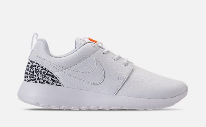women's roshe one premium just do it casual sneakers from finish line