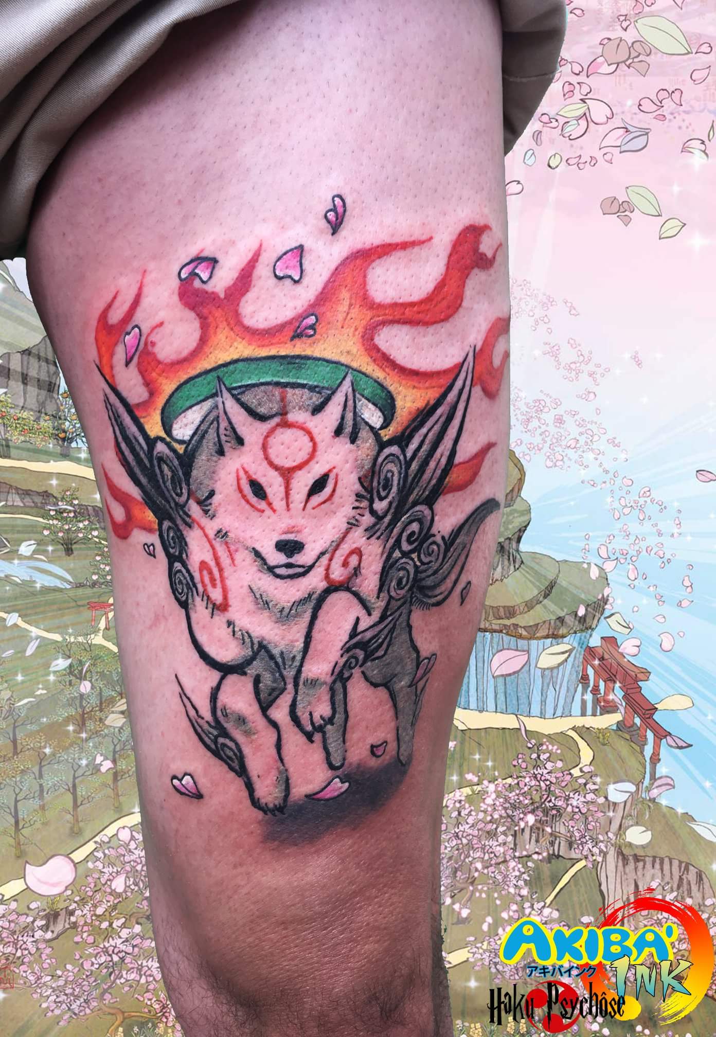 Amaterasu Semi-Permanent Tattoo. Lasts 1-2 weeks. Painless and easy to  apply. Organic ink. Browse more or create your own. | Inkbox™ |  Semi-Permanent Tattoos