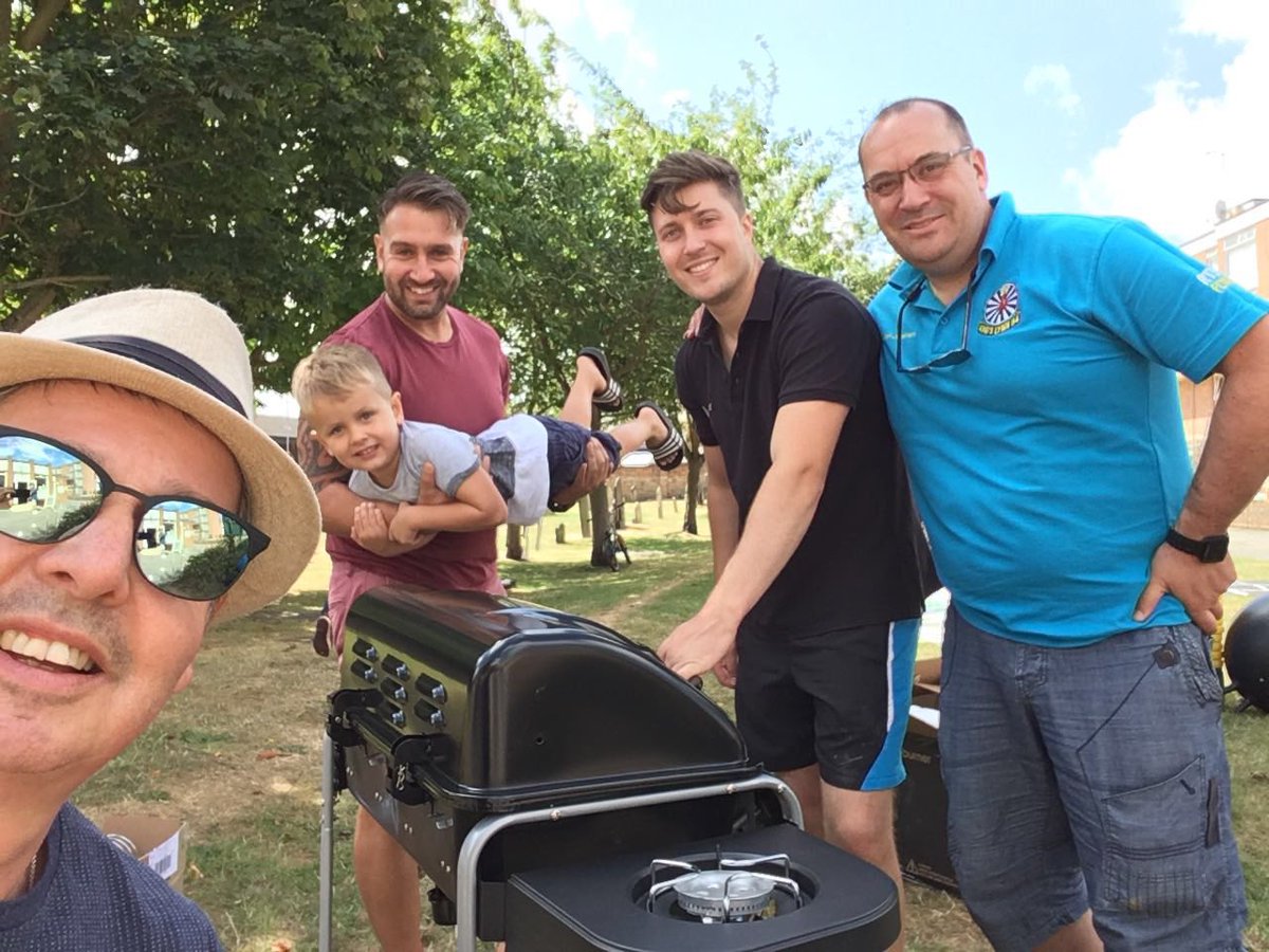 Working with <a href="/freebridge/">Freebridge Housing</a> today at their summer fete! #bbq #kingslynn <a href="/RoundTable54/">Lynn Round Table 54</a>