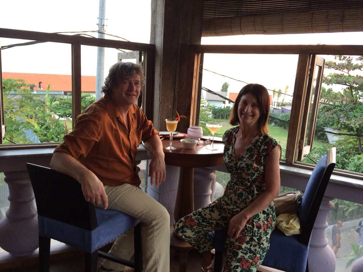 Prue & David tweet media