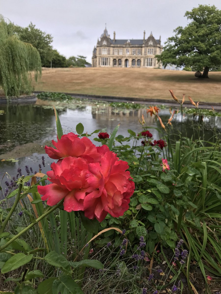 The gardens greatly appreciate the spot of rain this morning. Now getting brighter ready for our next event.