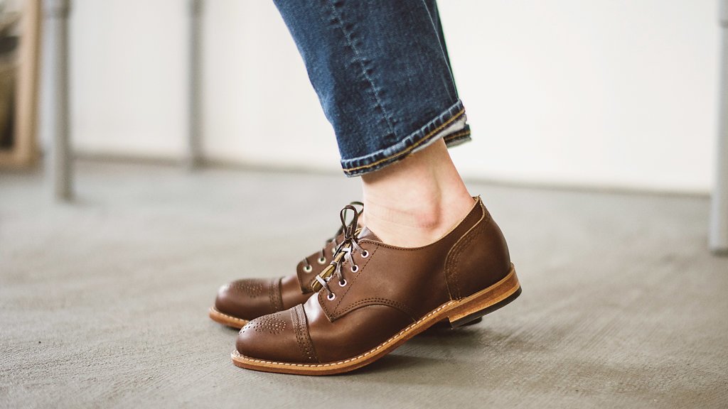 red wing women's oxfords