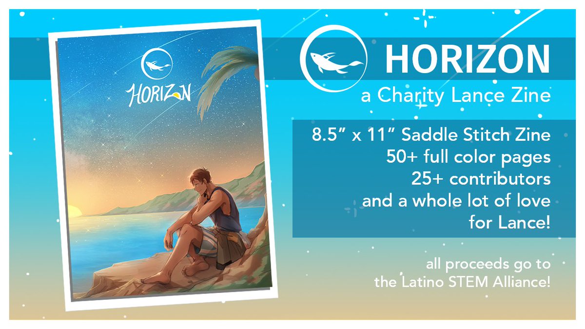 HorizonZine's tweet photo. Today's the BIG DAY! Happy Birthday Lance! Horizon preorders also launch today! We are a charity Lance zine and all our proceeds go towards the Latino STEM Alliance 💙 Get $5 off if you buy on Lance bday weekend! BUY HERE: https://t.co/vXTfWZBHgt
More info:https://t.co/JpbcivsbRw https://t.co/fQ3wWbeViF