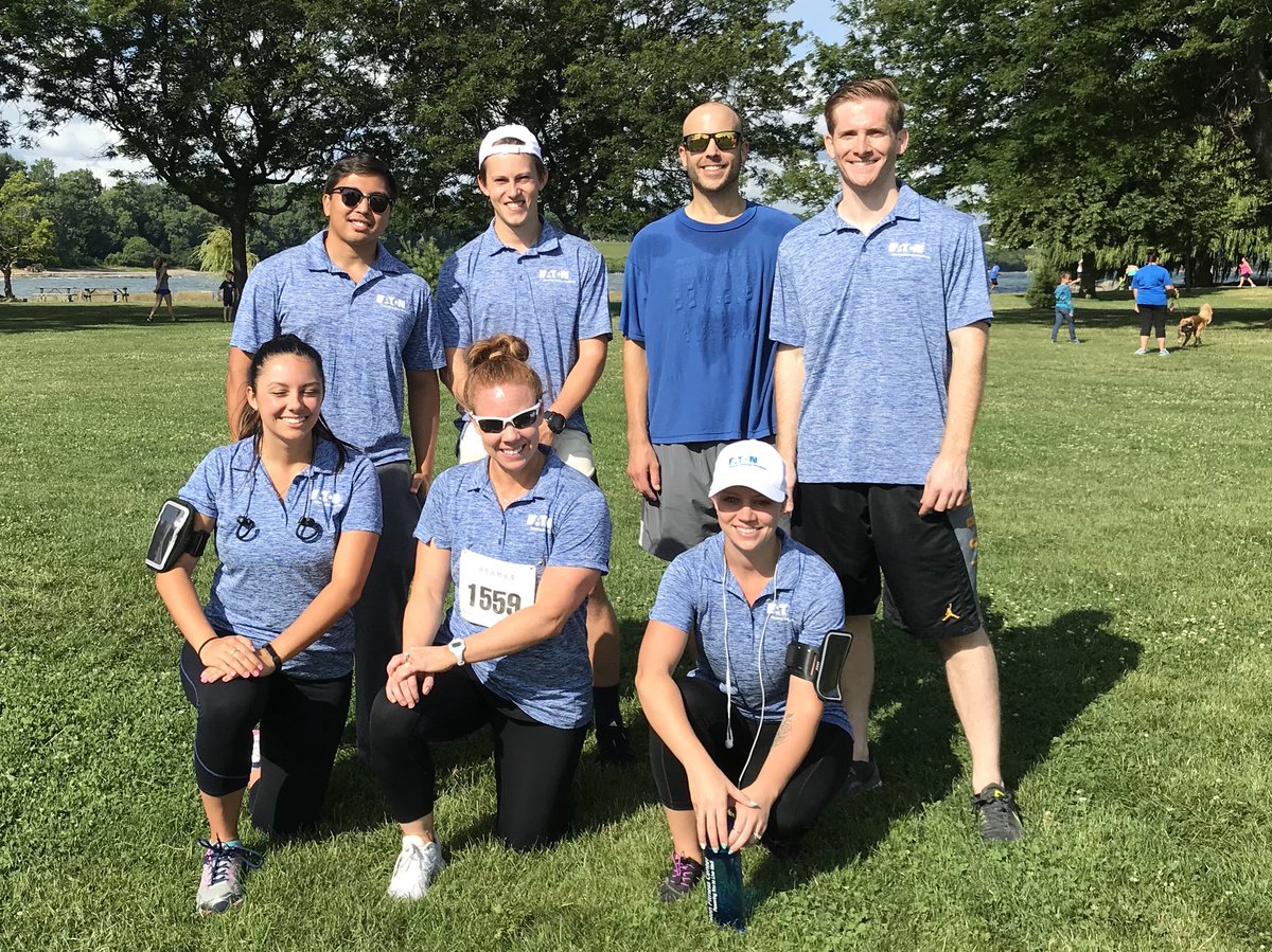 TypographicBrew's tweet photo. Way to go Eaton team competing in the Corporate Challenge 10k relay. Thanks @CLE_Challenge for a great morning! https://t.co/eMV20mb2wm