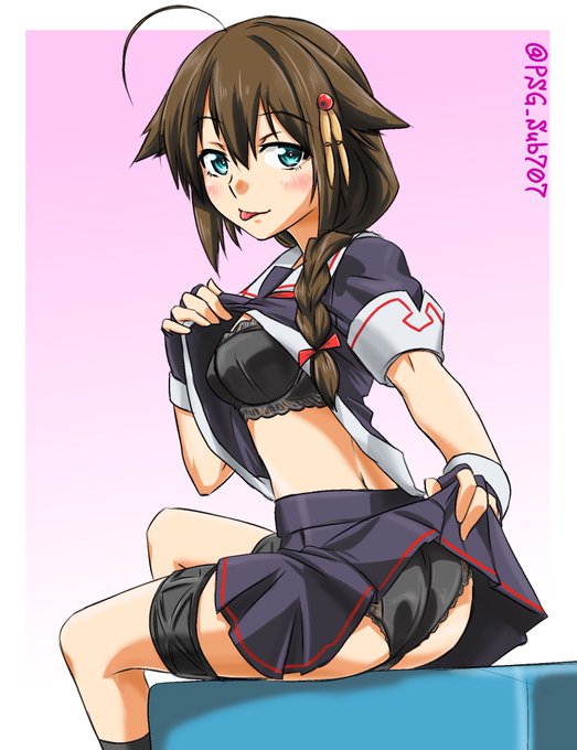 「残念だったね。今日はもう下に水着を…あれ?」
#時雨
#艦これ版深夜の真剣お絵描き60分一本勝負
#艦これ版真剣お絵描き60分一本勝負_20180728 