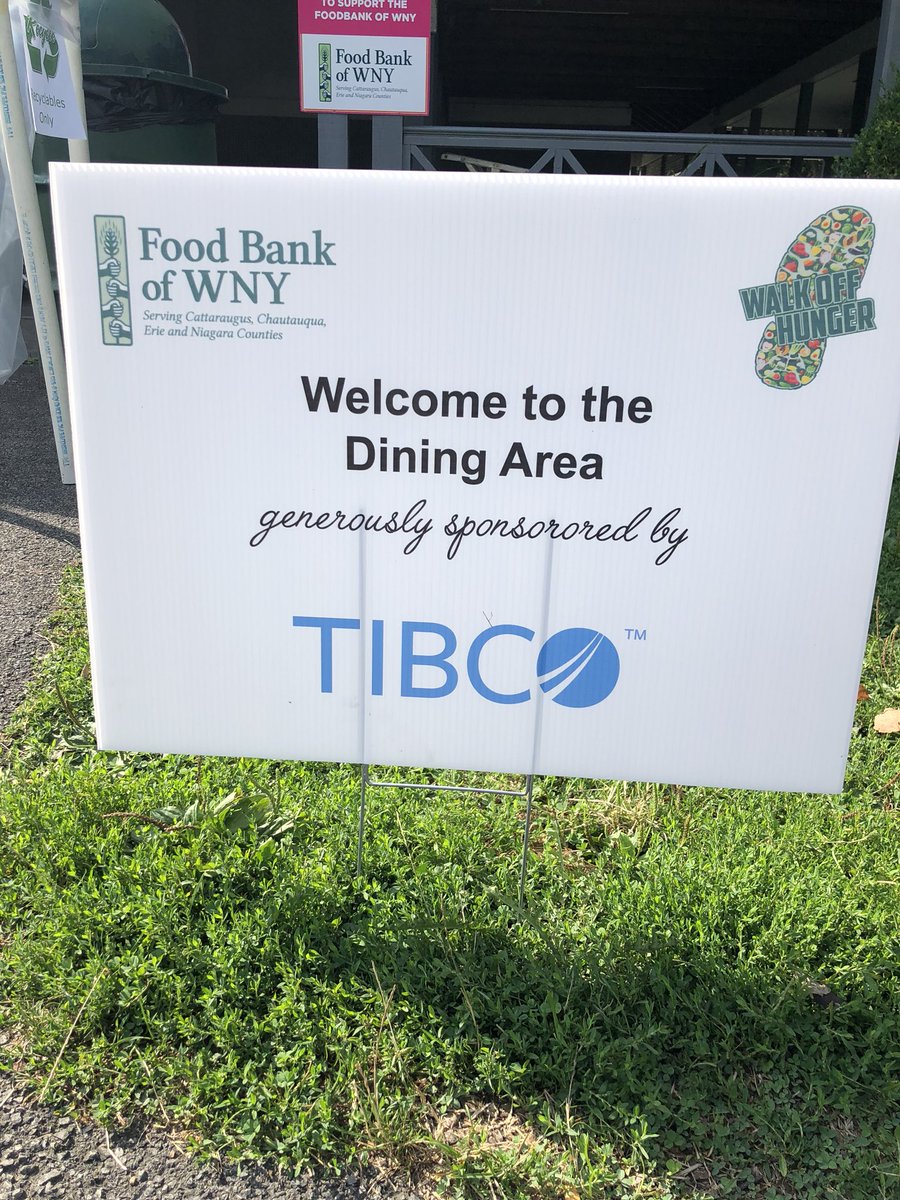 RJStriano's tweet photo. Love giving back to this wonderful community! #TIBCO #tibcocares #tibcospirit #customerfocused #tibcocommunity #customerfocused #walkoffhunger @TIBCO @FoodBankofWNY https://t.co/mKo50xOIeg