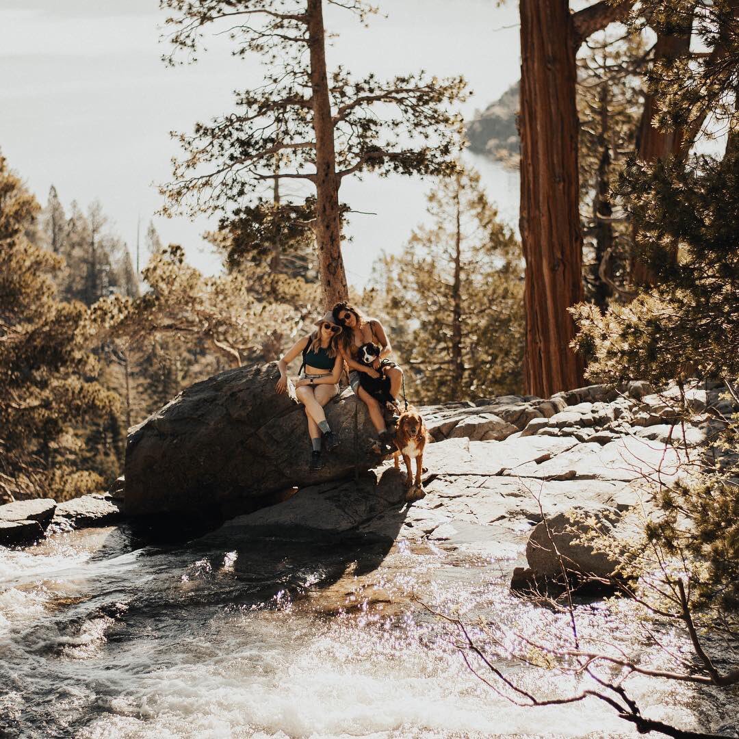 We’ll be exploring <a href="/tahoesouth/">Basecamp Tahoe South</a> with IG users shelbylizphoto, brunettetahoette &amp; blondettetahoette all weekend! Follow them on Insta to keep up with our adventures! #Adventurette 💋 

📷: brunettetahoette.