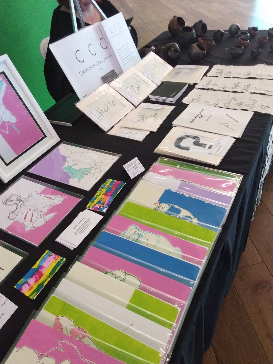 DrAbbieCairns's tweet photo. Today Colchester Crit Collective at the Bazaar
#colchestercritcollective #colchesterartist #essexartist #emergingartist #AbbieCairns #Firstsite #colchesterevent https://t.co/FdLs2RqtDT