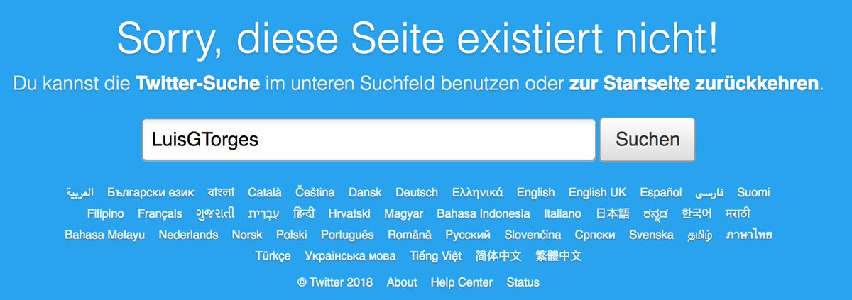 watch_union's tweet photo. Oh, hat da jemand sein Twitterprofil gelöscht? #Torges #CSU /MS https://t.co/1M2dwScQzm