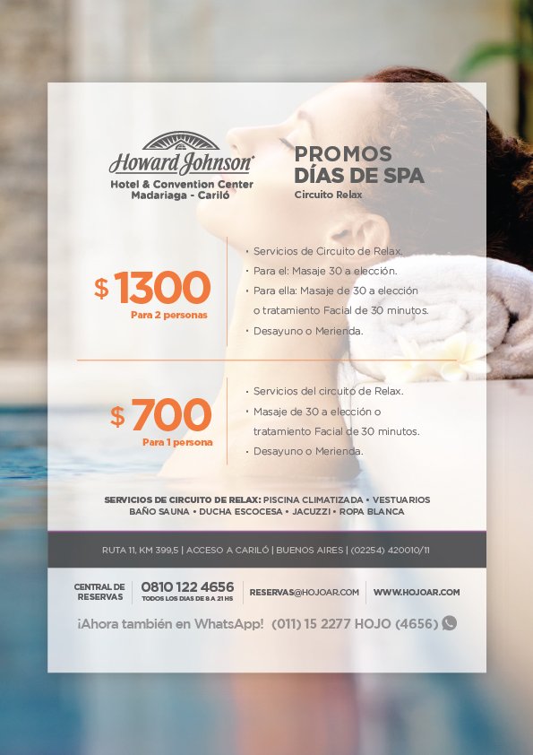 hjcarilo's tweet photo. #PromoSpa Mirá que buena promo tenemos para que te saques el stress!  Vení a nuestro #Spa y elegí alguna de las dos opciones para regalarte! Hacé un break y reserva el tuyo! 
https://t.co/5zirvssuWT https://t.co/Z66IvpWb1L