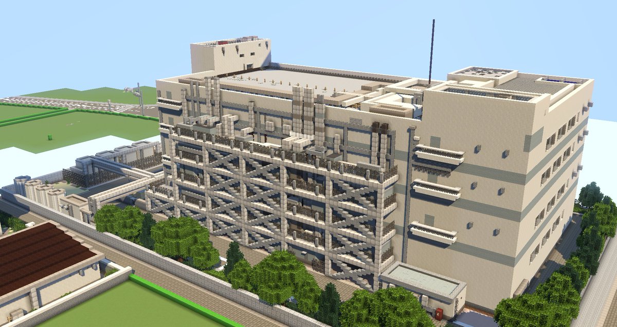 ちーさら 大きな工場作りました Minecraft