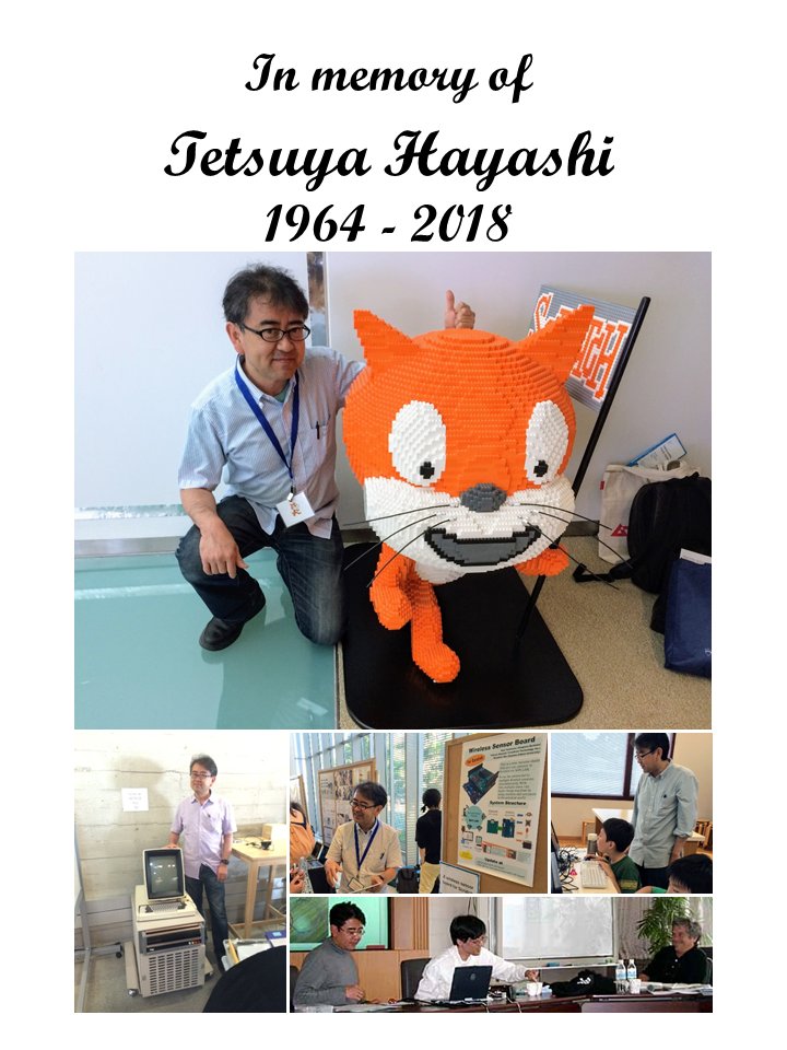abee2's tweet image. Our friend, Tetsuya Hayashi (tetha), passed away a few weeks ago. He was an excellent software engineer, and a great facilitator for children. RIP. #ScratchMIT2018.