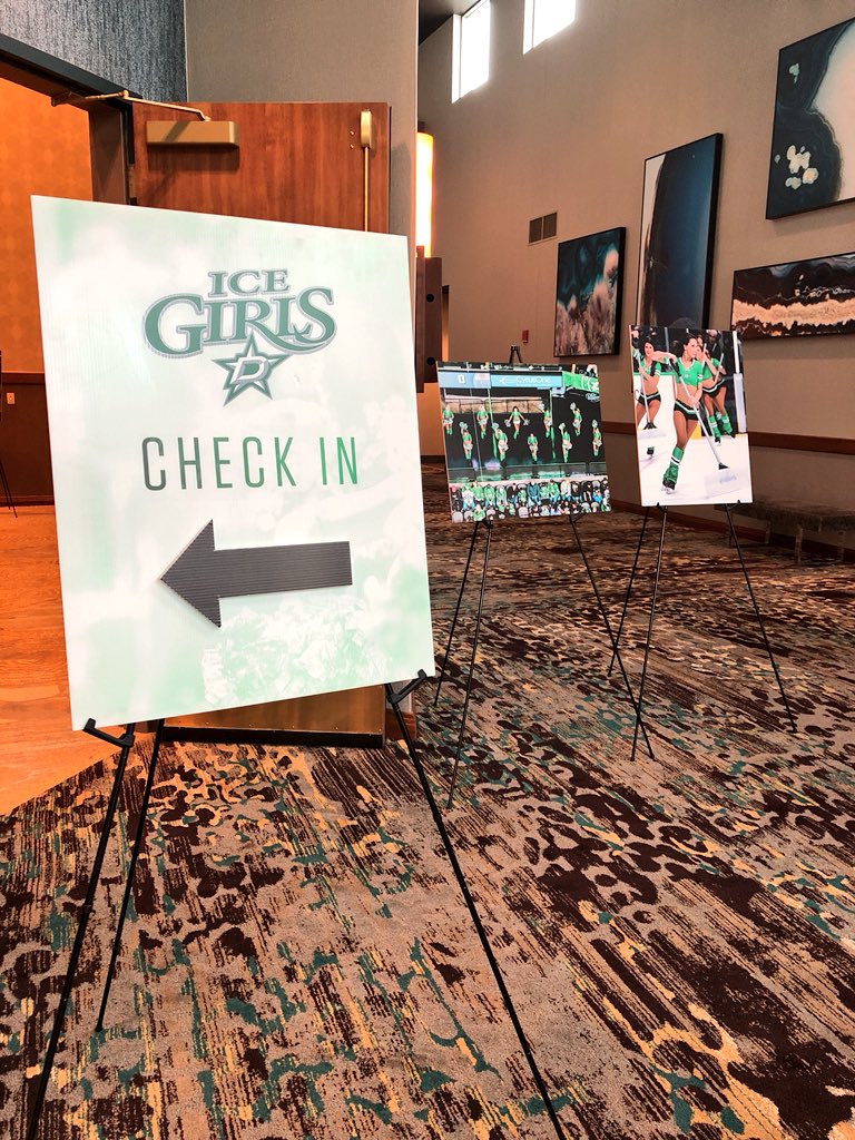 AUDITION DAY IS HERE!! Good luck to all of the ladies trying out! 💚 #DSIG #icegirls #dsigauditions