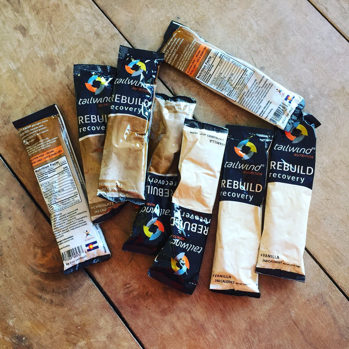 therovingrunner's tweet photo. It has arrived! The recovery product you’ve all been waiting for! #TailwindNutrition #Rebuild in #Chocolate &amp; #Vanilla flavor! REPLENISH glycogen stores! REBUILD muscles with perfectly complete protein! REHYDRATE and restore electrolytes! #GlutenFree #Vegan #NonGMO #GoTailwind https://t.co/vNJNtEbduF