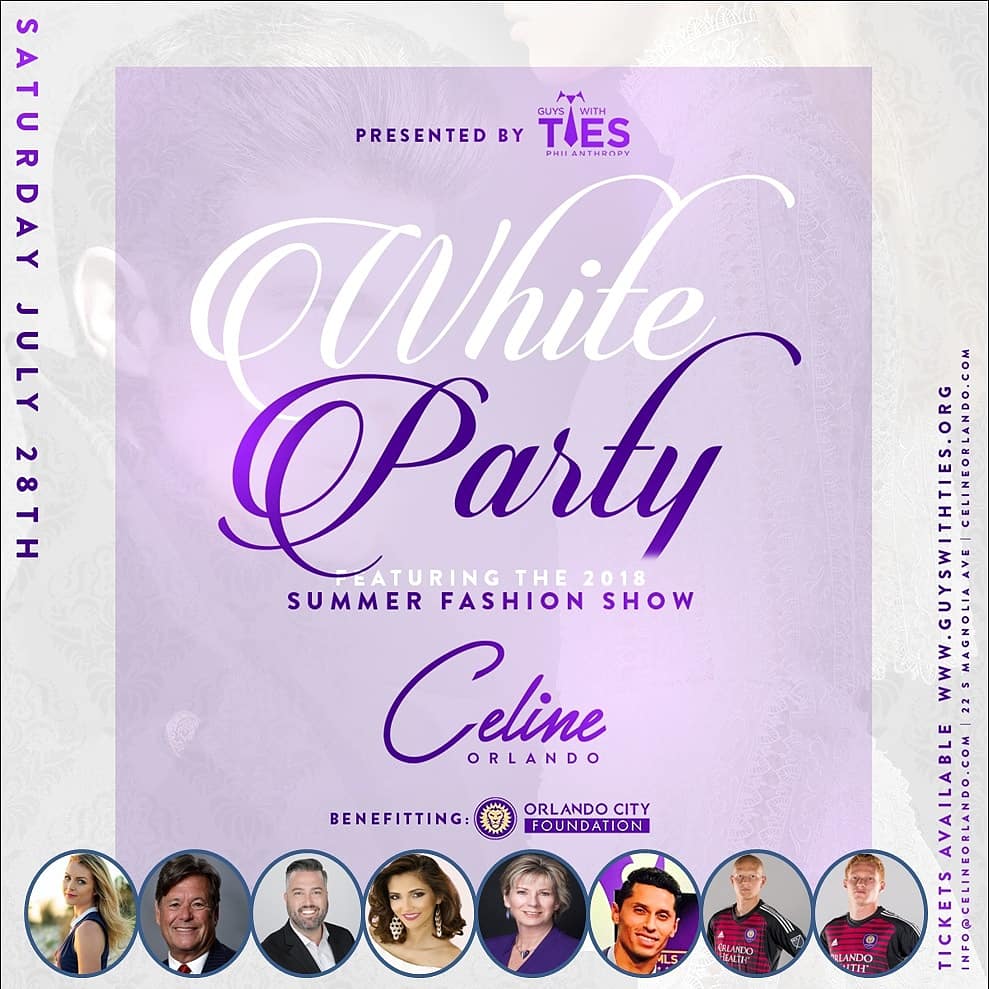 GuyswithTies's tweet photo. Celebrity Alert

Come hang out with these celebrities at the White Party Tonight! 
@haileyhunter94
@_sarazeng
@Kay_Rawlins
@migallardo01
Garry Capton
Commissioner Constantine
Mason from Orlando City
@agrinny 
#GuyswithTies #PartyWithPurpose #downtownorlando #partywithapurpose https://t.co/FcQvVCbRII