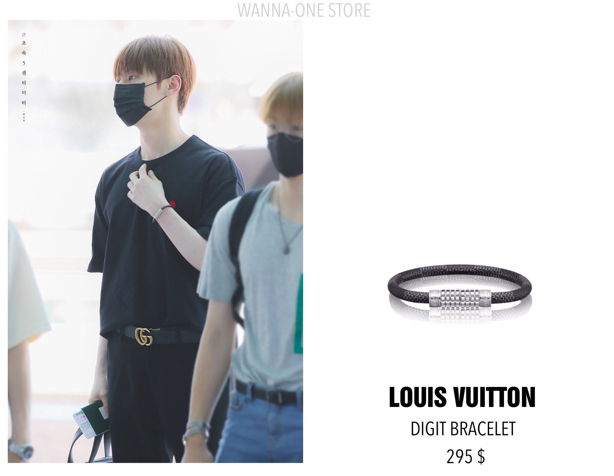 WANNA-ONE STORE on X: LOUIS VUITTON : DIGIT BRACELET approx. 295