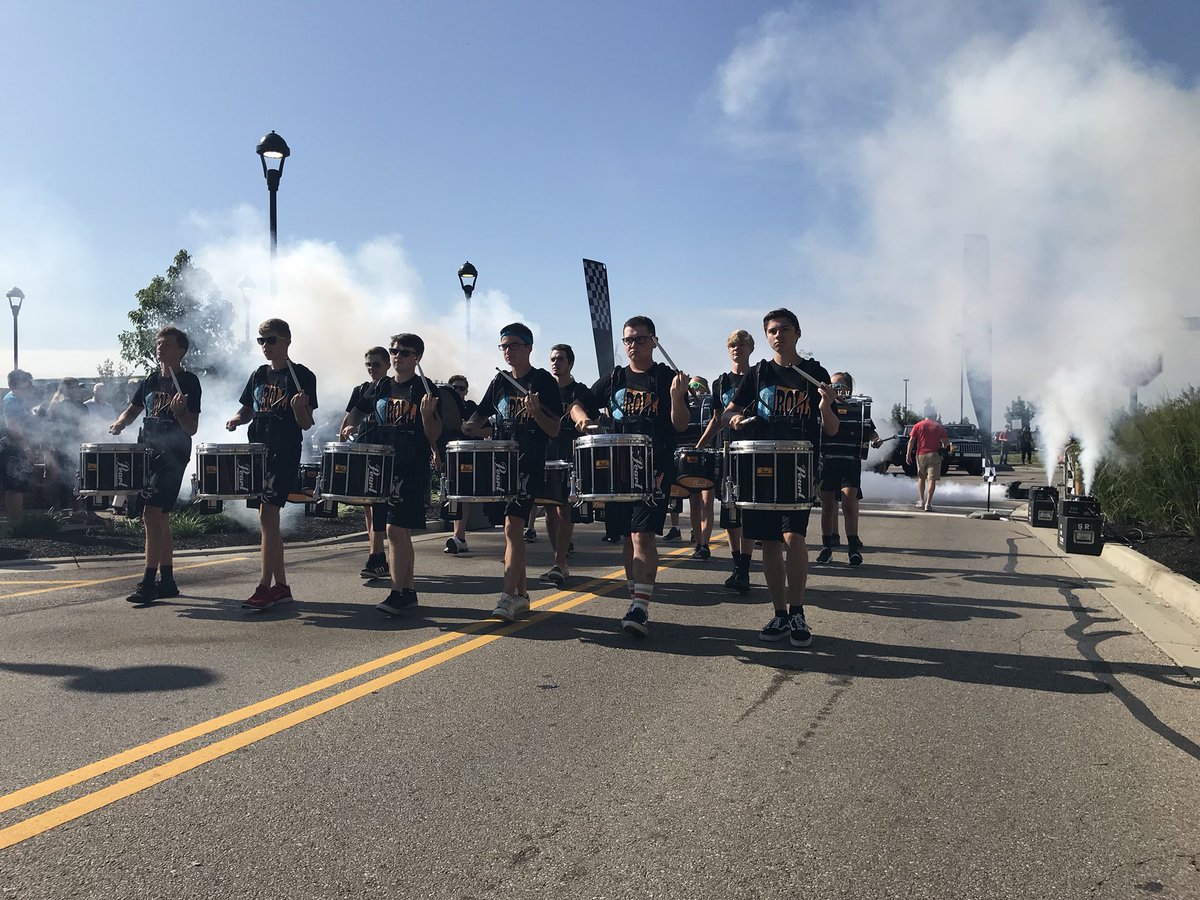 Big thanks to the <a href="/cvillebands/">Centerville Bands</a> drumline for starting us off today!