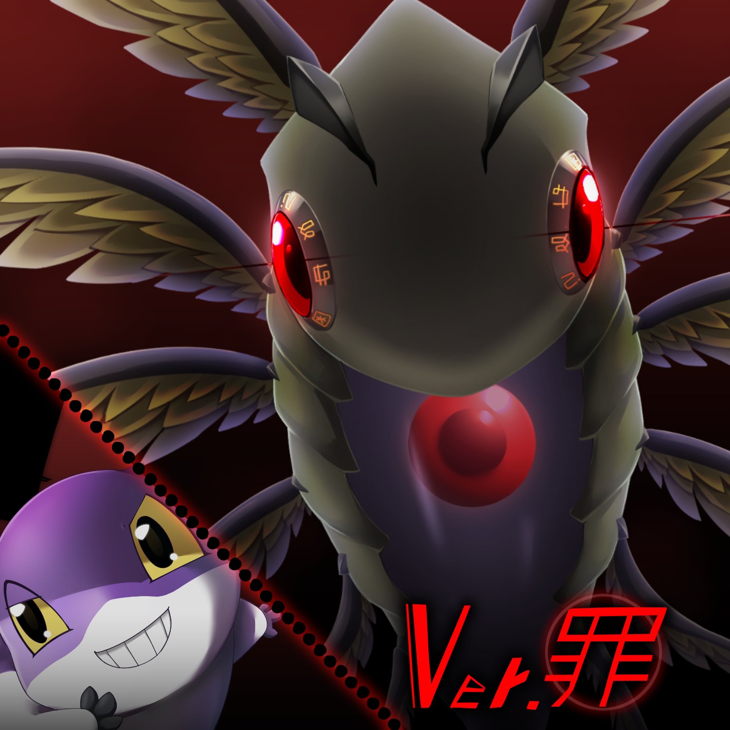 Twitter पर リュート げるもんさん Gerukizoku の デジモンライブラリー Ver 罪 に２枚 ルーチェモンラルバと ツカイモンで描かせていただきました 今回はそのデジモン らしさ のあるネタを詰め込んでみました よろしくお願いします デジモンライブ