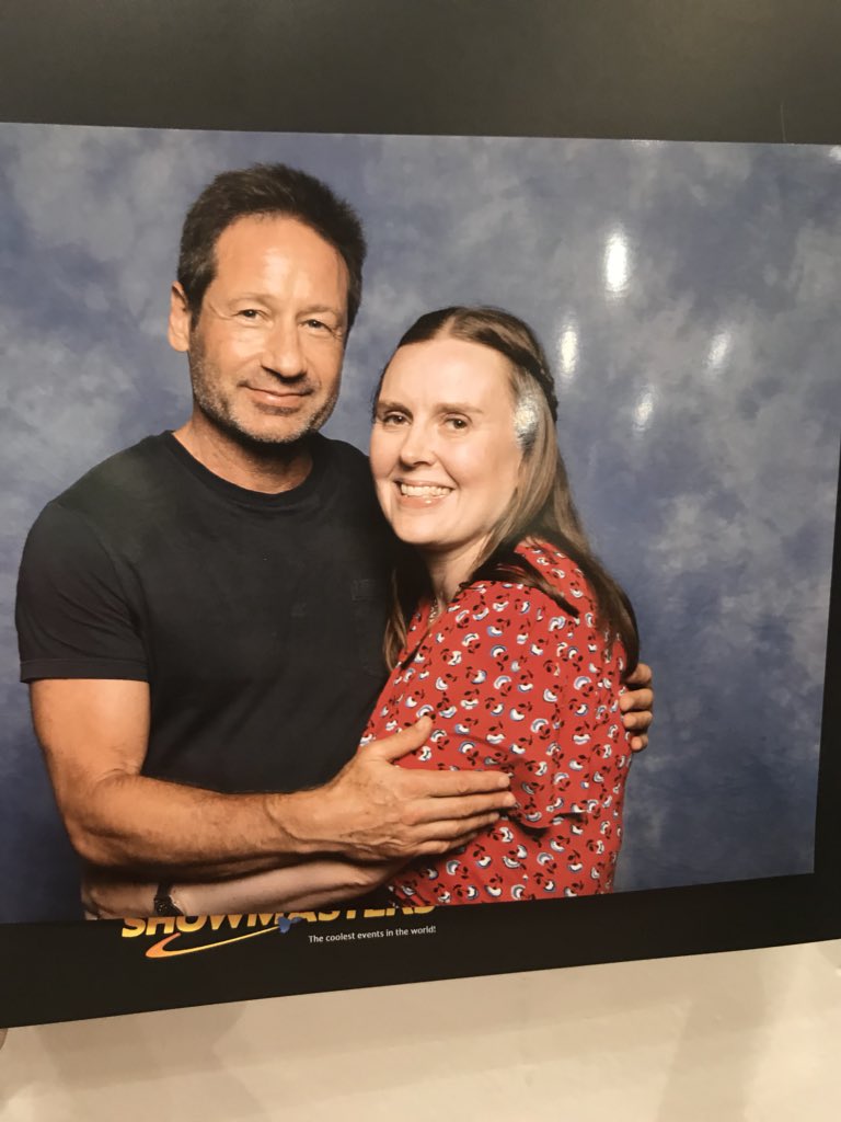 2018/07/28 - David at London Film & Comic Con at Olympia London DjMvxtxWwAASNDR