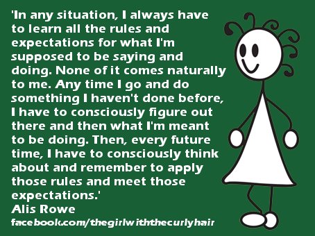 curlyhairedalis's tweet image. I feel as though I go into any situation without any #backgroundinformation on what to do/say/how to behave/who to talk to, etc. I have to learn every time and remember every time for every next time. I never #intuitively seem to know what to do in whatever situation I'm in.